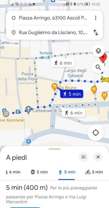 Charme In Centro With Private Parking Apartment อัสโกลีปิเชโน ภายนอก รูปภาพ
